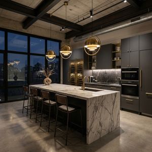 Cocina Moderna Minimalista - Dep. Miraflores